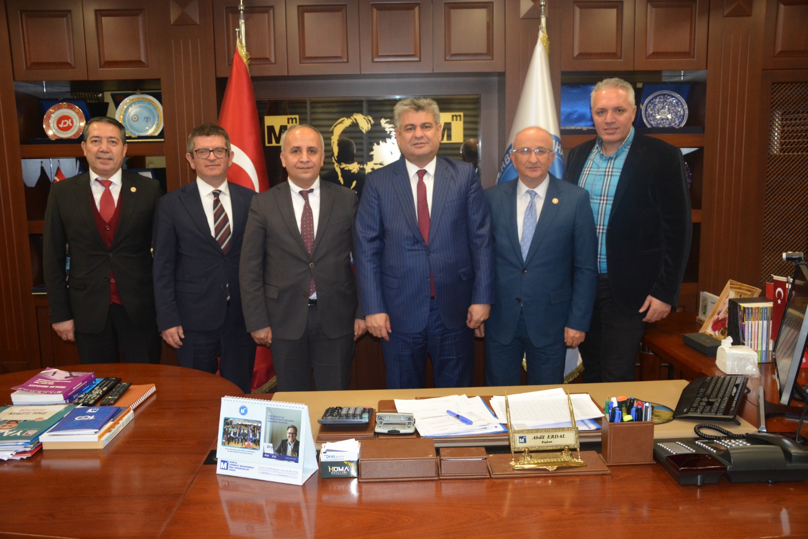 TÜİK’ten Konya SMMMO’ya ziyaret