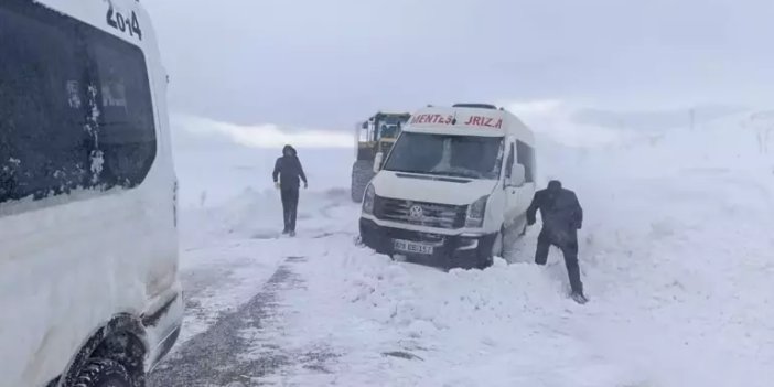 O illerde kar nedeniyle bazı yerleşim yerleri ulaşıma kapandı