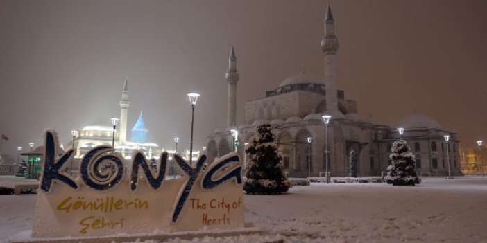 Konya AKOM'dan güçlü kar uyarısı