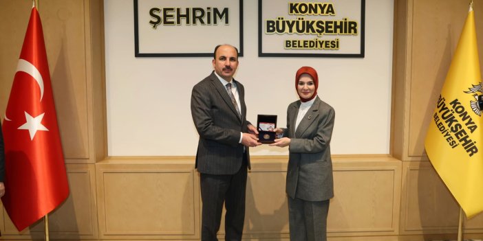 Aile ve Sosyal Hizmetler Bakanı Göktaş Başkan Altay’ı ziyaret etti