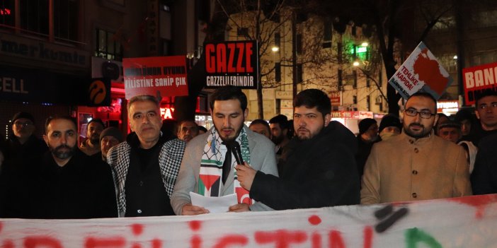 Saadet Partisi Konya Gençlik Kolları'ndan “Gazze Gazzelilerindir” çağrısı