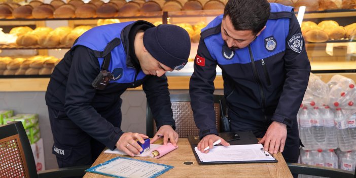 Meram'da Ramazan öncesi denetimler arttı