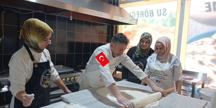 Numan Ulus'tan baklava eğitimi