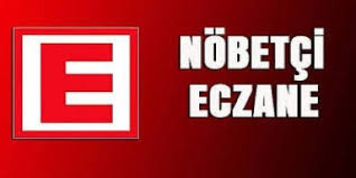 Konya'da bugün 18 Şubat nöbetçi eczaneler