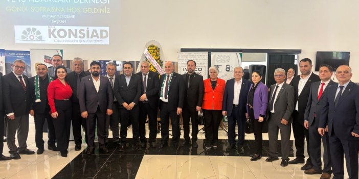 Konyalılar İzmir'de ''Gönül Sofrası''nda buluştu