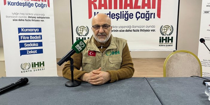 İHH Konya Şubesi’nden Ramazan ayı seferberliği
