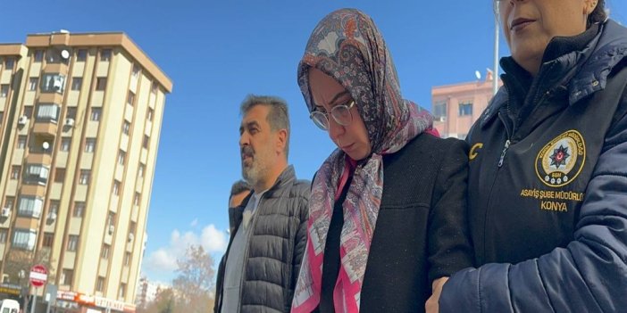 Konya'da kocasını bıçaklayarak öldüren kadın tutuklandı