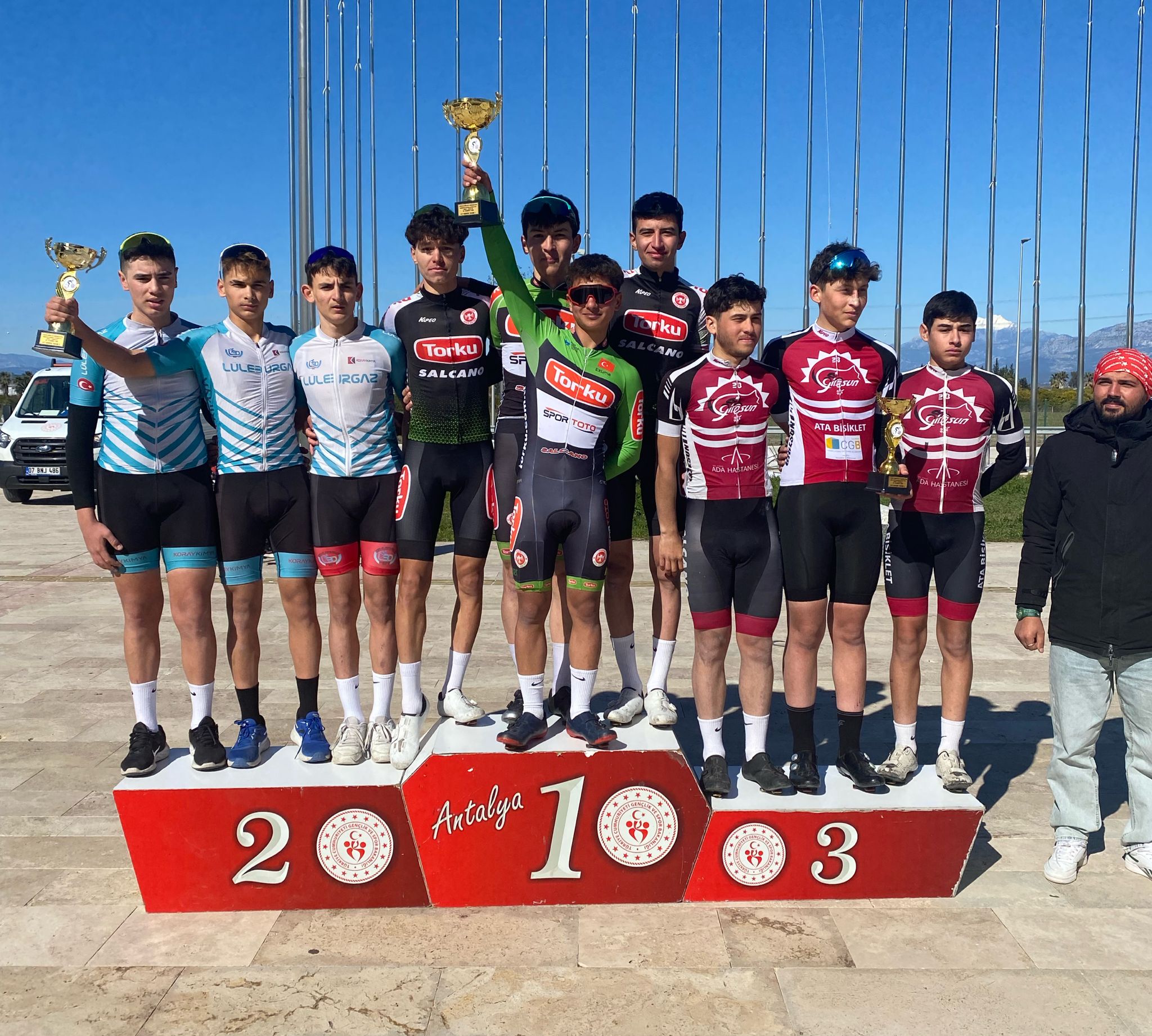 Antalya'da Torku fırtınası