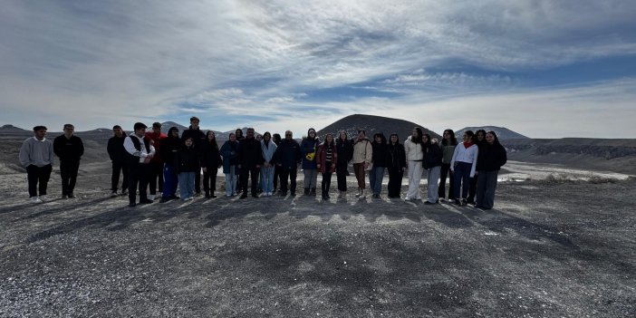 Öğrenciler Karapınar'da doğal güzellikleri gezdi