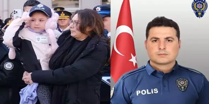 Konya'da şehit oğlu babasını selam vererek uğurladı