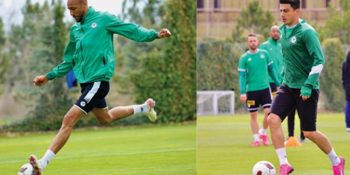 Konyaspor, Kasımpaşa maçının hazırlıklarını sürdürdü