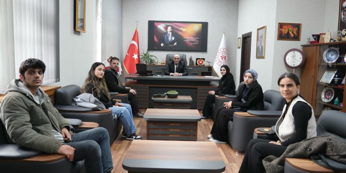 Nörobilim Topluluğu Yönetiminden Gençlik ve Spor İl Müdürüne  "NöroKalem" Projesi Ziyareti