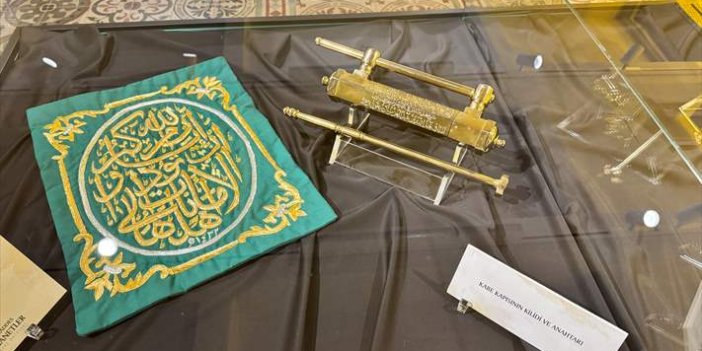 Sakal-ı Şerifi ile mukaddes mescitlerin maketleri de yer alıyor Konya'da merak edilen sergi açıldı