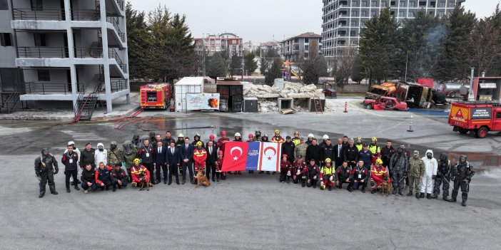 Konya İtfaiyesi’nden Tika İş Birliğinde Kuzey Kıbrıslı İtfaiyecilere Eğitim Ve Tatbikat