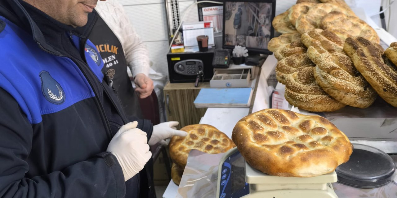 Konya'da fırınlarda Ramazan denetimi