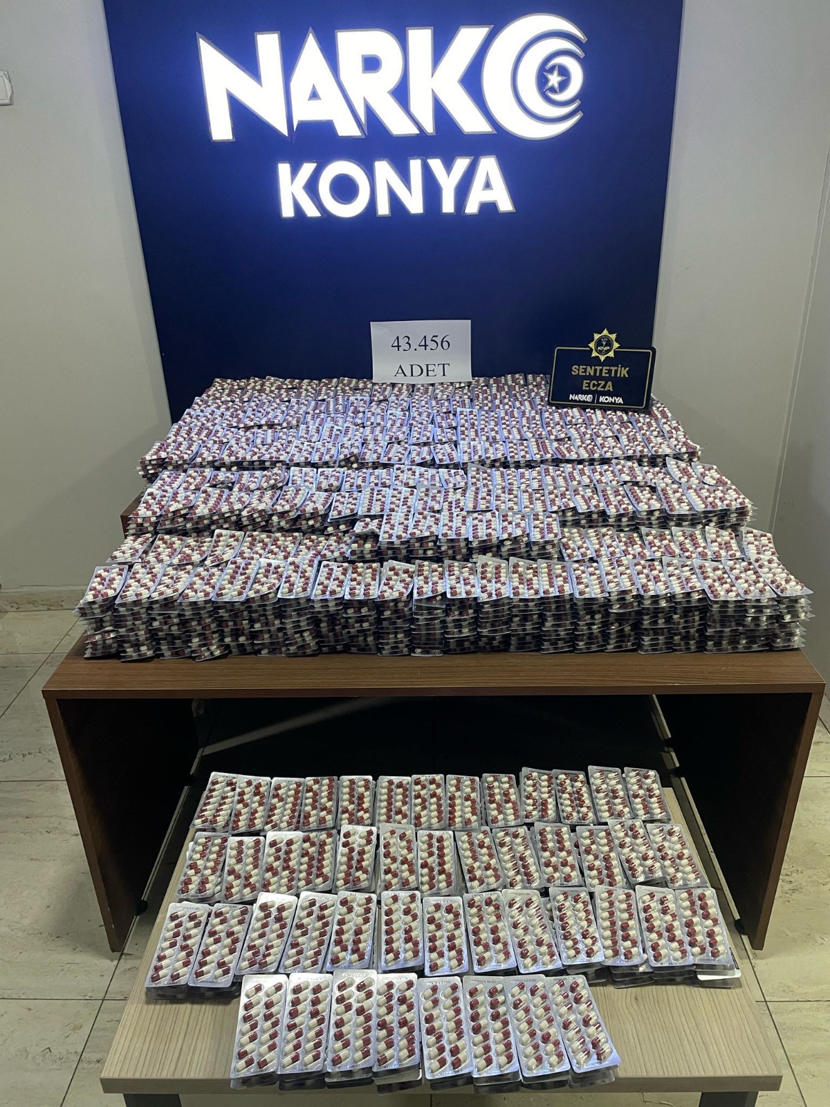 Konya'da narkotik operasyonları: 133 şüpheliye adli işlem yapıldı