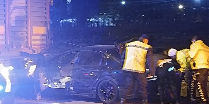 Konya'da polisin "dur" ihtarına uymayan sürücü Seydişehir'de kaza yaparak yakalandı