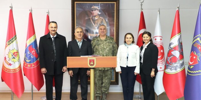 Nezahat Keleşoğlu fakültesinden KBRN Tugay Komutanlığına ziyaret