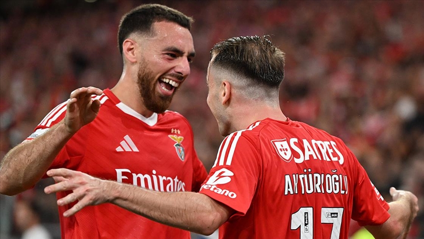 Benfica milli futbolcularımızın golleriyle deplasmanda kazandı