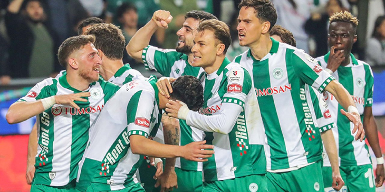 Konyaspor avantaj yakaladı