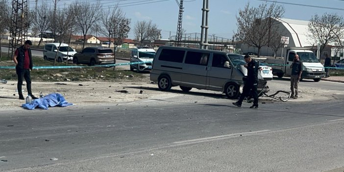 Konya’da minibüs TIR ile çarpıştı: 1 ölü, 4 yaralı
