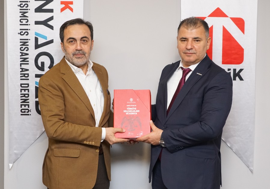 Konya Ticaret Odası'ndan TÜGİKKONYAGİAD'a hayırlı olsun ziyareti