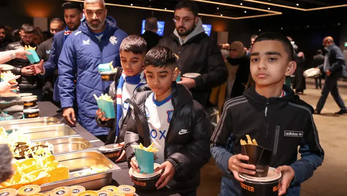 Rangers iftar organizasyonu düzenledi
