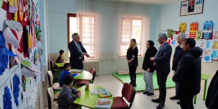 Konya İl Milli Eğitim Müdürü okul ziyaretlerini sürdürüyor