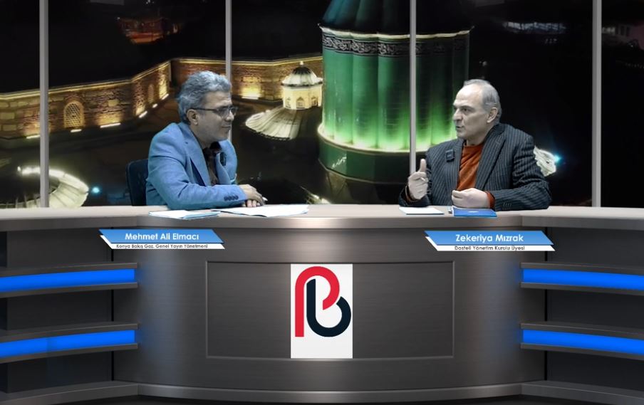 Pozitif Bakış'ın bugünkü konuğu Zekeriya Mızırak oldu