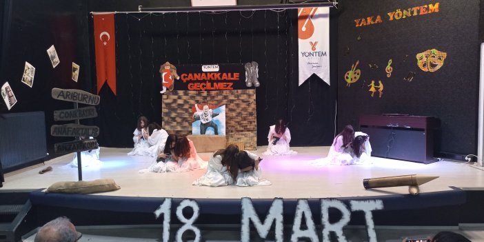 Yöntem Eğitim Kurumlarında Çanakkale şehitleri anıldı
