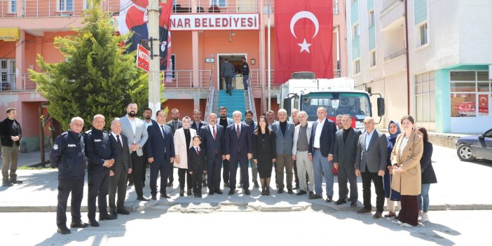 Konya Valisi Akın, Halkapınar'ı ziyaret etti