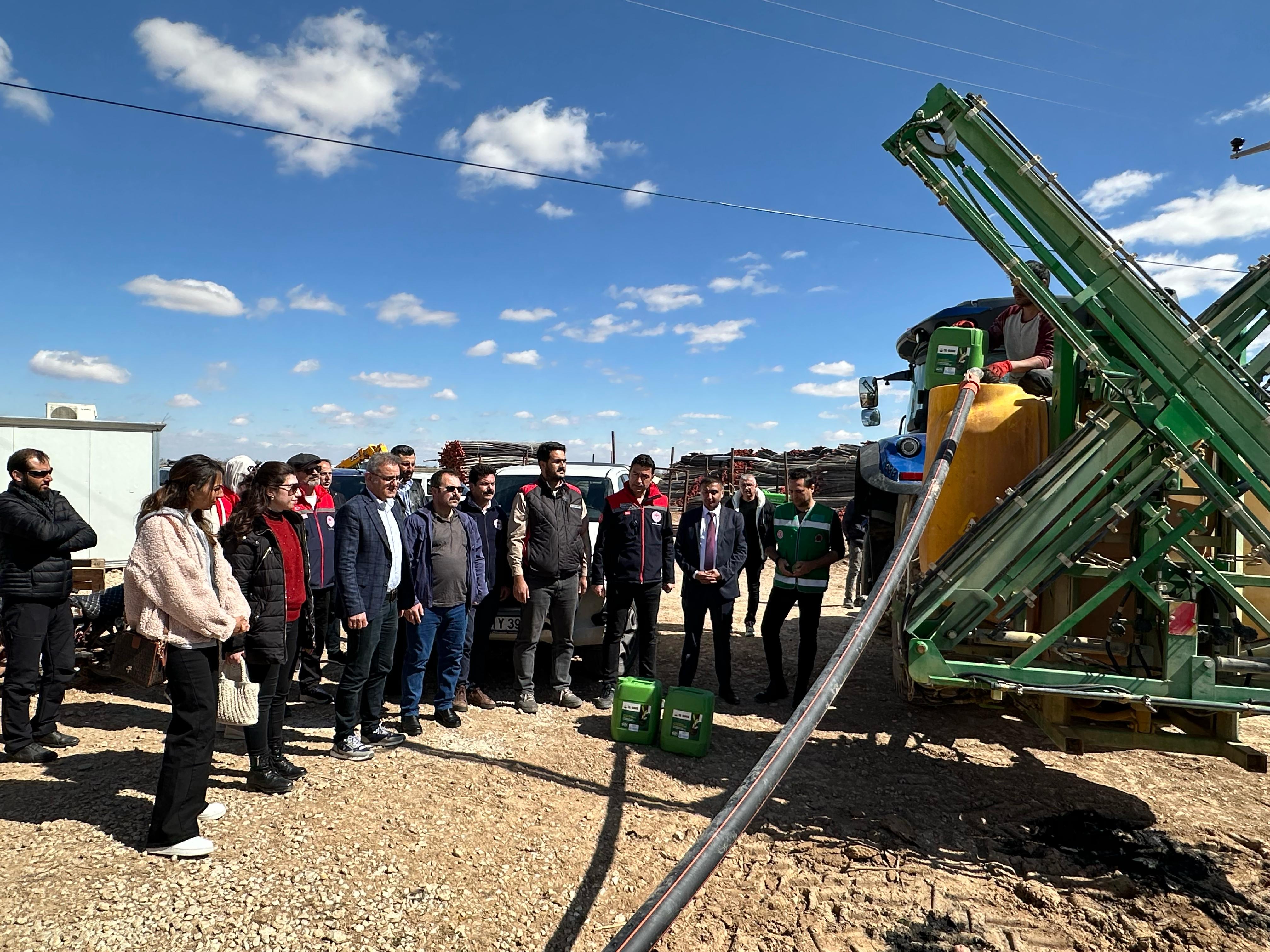 TKİ Hümik Asit KONYA toprakları ile buluştu