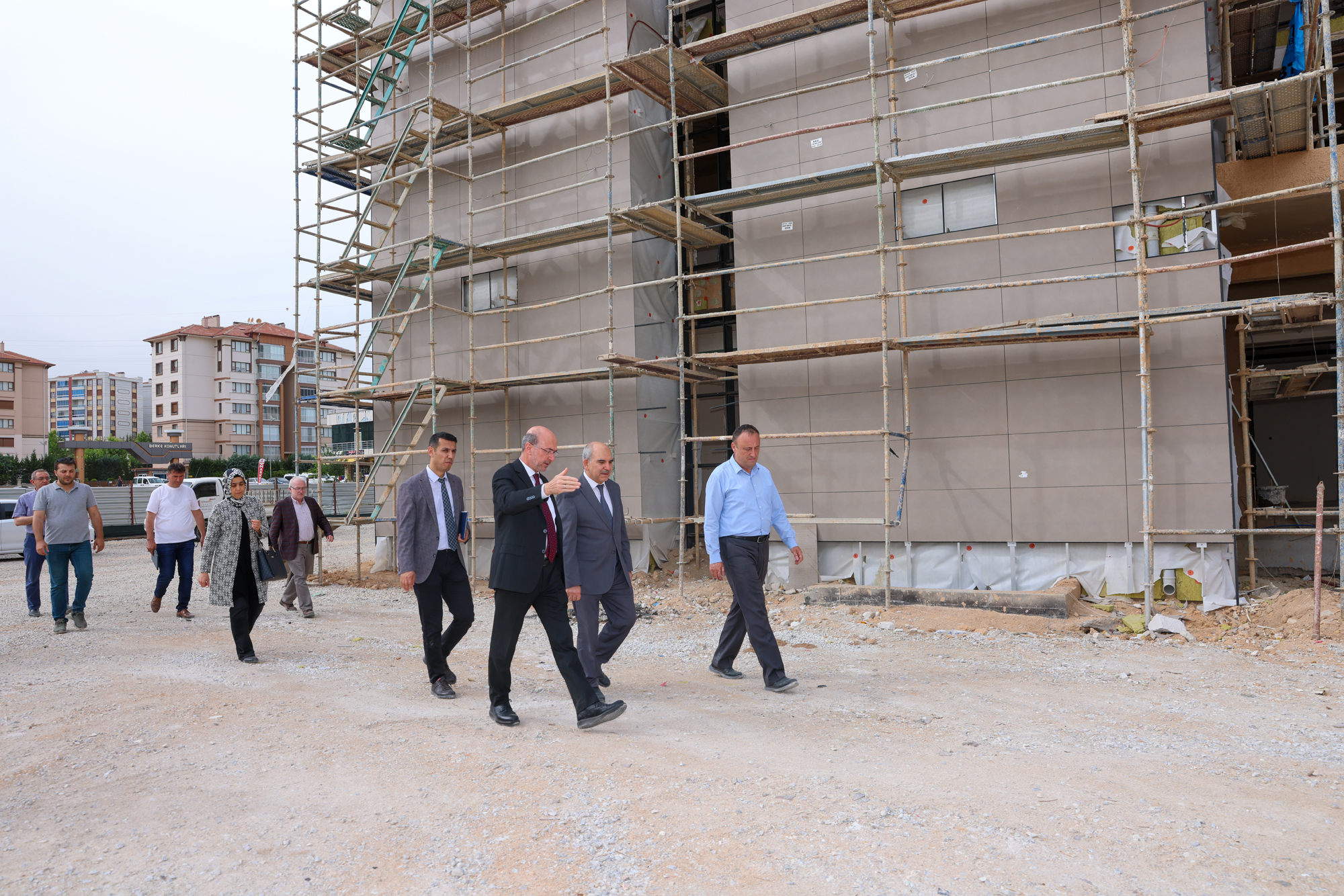 Toplum Ruh Sağlığı Merkezi ve Sağlıklı Hayat Merkezi’nin yapımı sürüyor