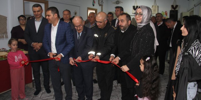 Beyşehir'de sergi ve kermes açılışı gerçekleştirildi