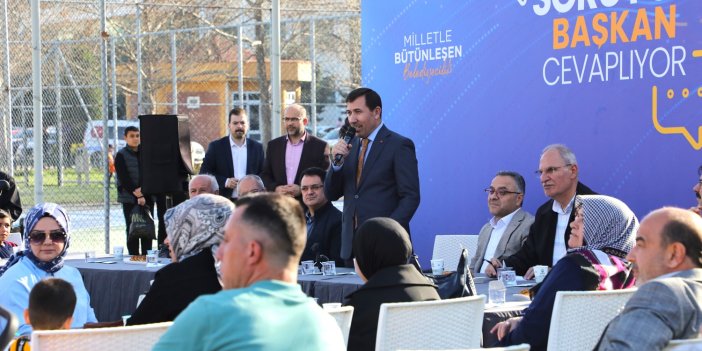 “Vatandaş Soruyor, Başkan Cevaplıyor” buluşmaları Karatay'da