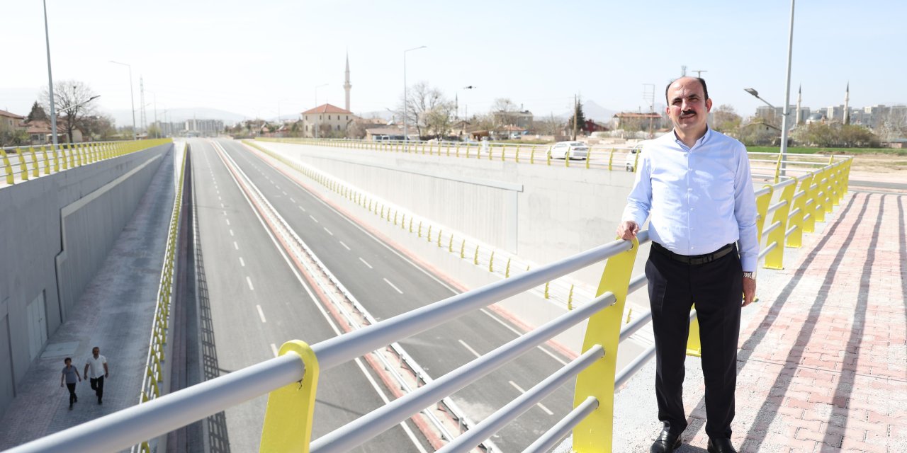 Başkan Altay: Konya’da trafiği rahatlatmak için çalışıyoruz