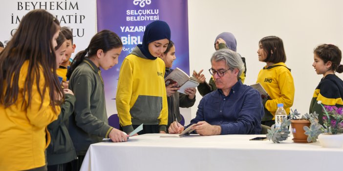 Selçuklu kitapseverleri yazarlarla buluşturuyor