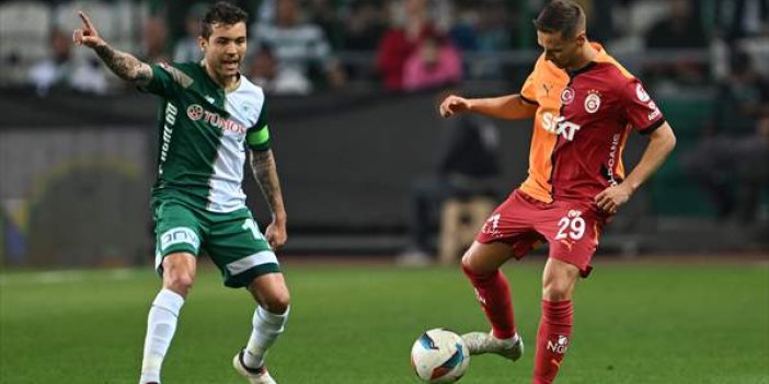 Konya'da ilk yarı sona erdi Maçta 2 gol var