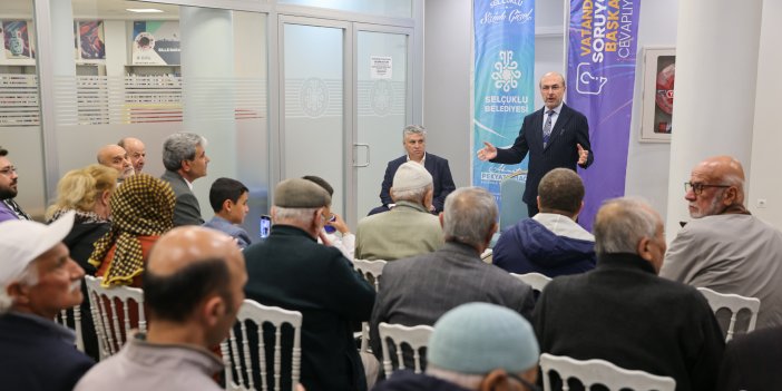 “Vatandaş Soruyor Başkan Cevaplıyor” programı Beyhekim Mahallesi'nde