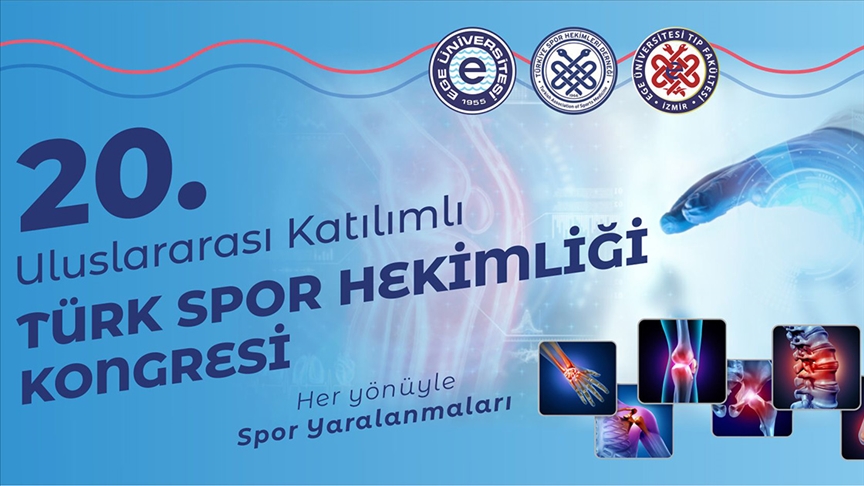 20. Uluslararası Katılımlı Türk Spor Hekimliği Kongresi, İzmir'de düzenlenecek