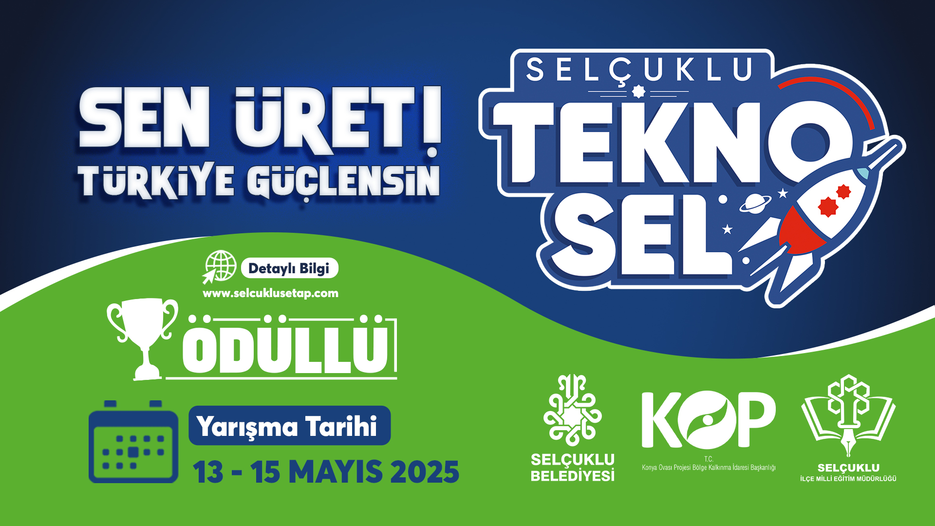 Selçuklu TEKNO-SEL Robot Yarışması ön başvuruları tamamlandı