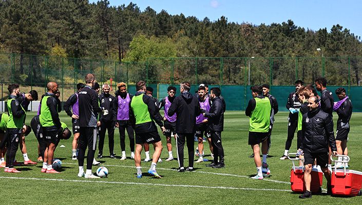 Beşiktaş derbi hazırlıklarına başladı