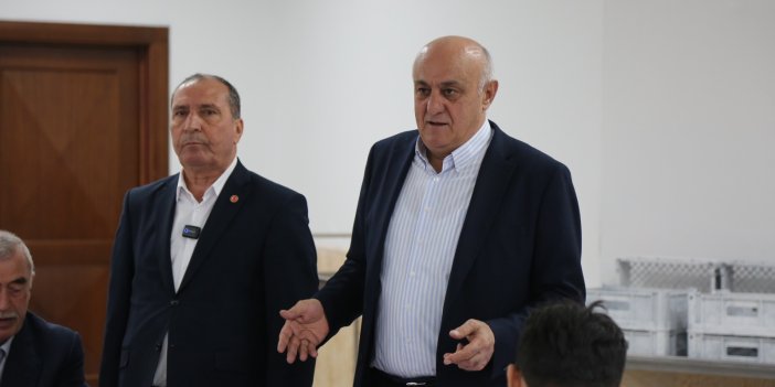 Başkan Erkoyuncu ve Başkan Aydın, işçilerle buluştu