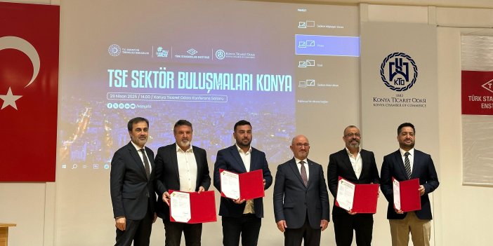 Türkiye'nin ilk TSE belgeli etliekmek üretim tesisi Konya'dan