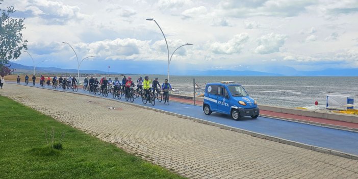 Konya'da su tasarrufu farkındalığı için 30 bisikletli pedal çevirdi