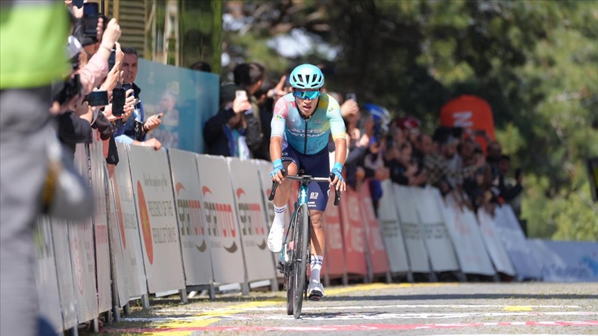 60. Cumhurbaşkanlığı Türkiye Bisiklet Turu'nda 6. etabın galibi Harold Martin Lopez oldu