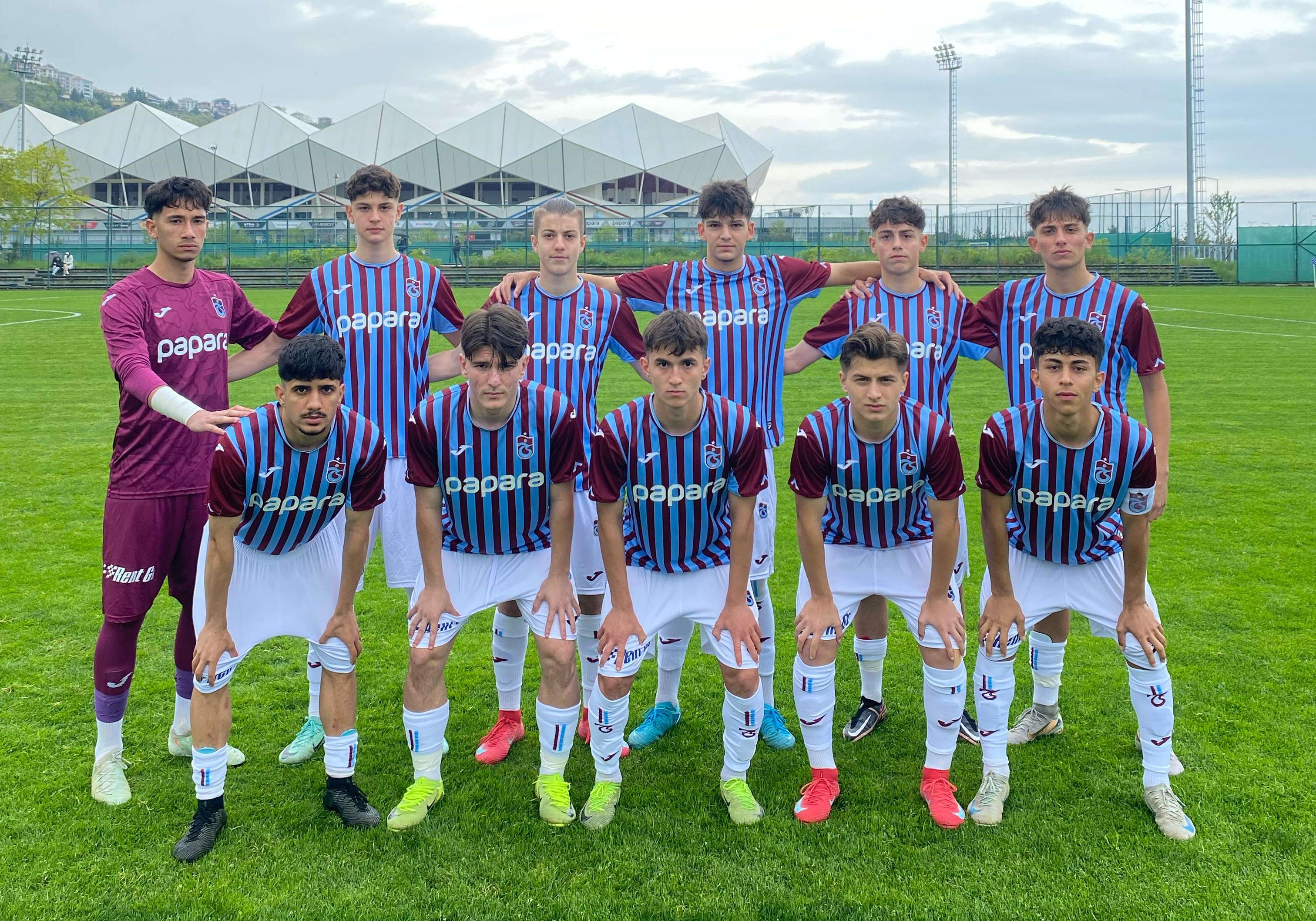 Trabzonspor'un U17 takımı galibiyet elde etti