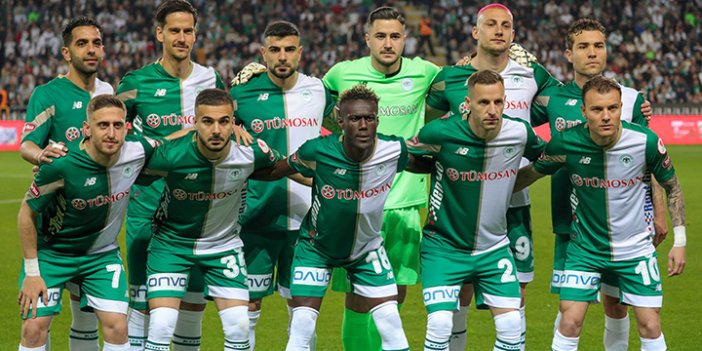 Tek hedef galibiyet Konyaspor'un ilk 11'i belli oldu!