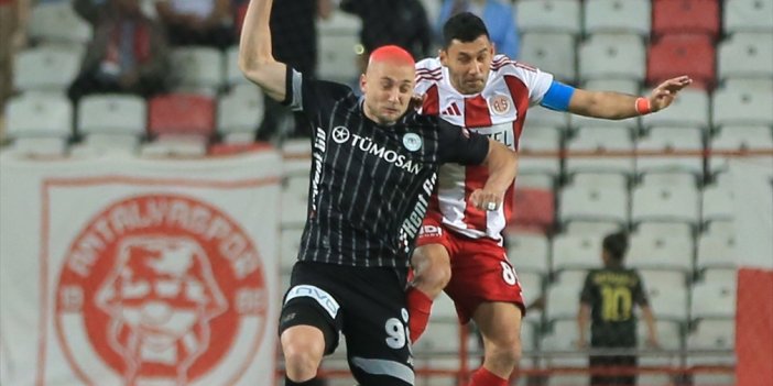 Konyaspor'un galibiyet serisi Antalya'da sona erdi! 3 Puanı bırakıp geldi