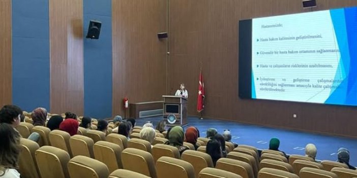 Geleceğin sağlıkçıları hastanede ziyarette bulundu